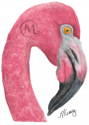 Earnest the Flamingo