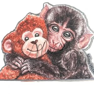 Punch the Monkey Sticker