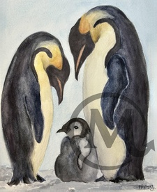 Princess Fluffy Butt the Emperor Penguin