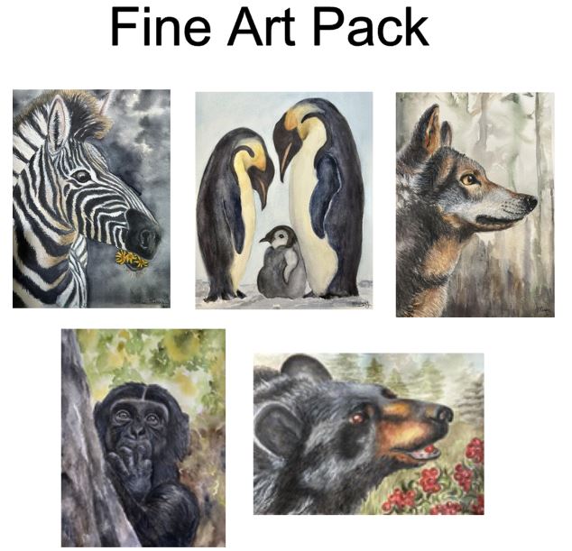 Fine Art Pack Greeting Cards